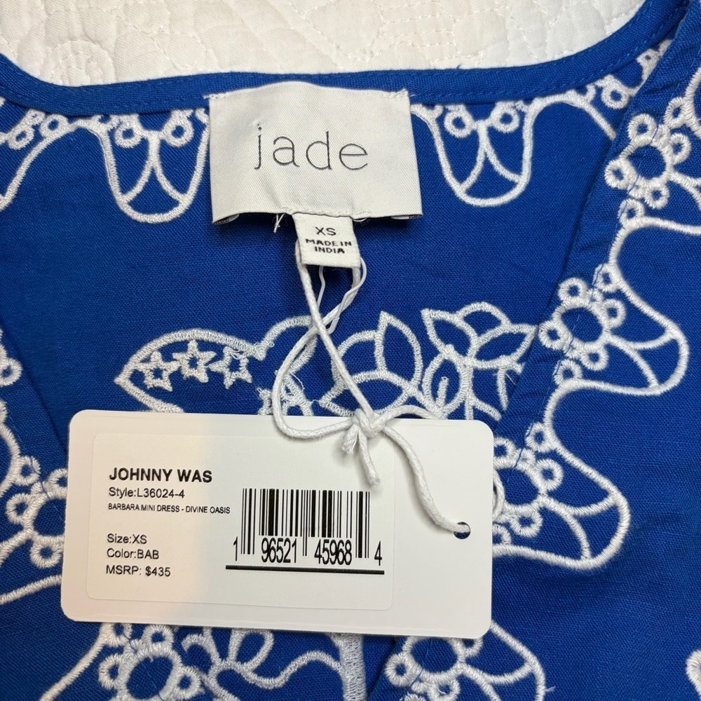 Johnny Was Barbara Mini Dress NWT - Divine Oasis. Size: XS. - Picture 6 of 8